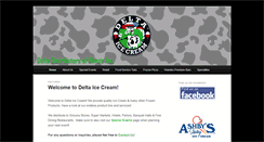 Desktop Screenshot of deltaicecream.com