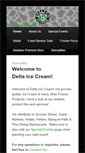 Mobile Screenshot of deltaicecream.com